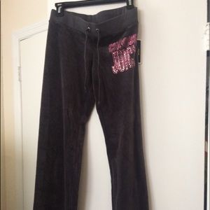 Juicy couture velour sweatpants gray never worn